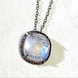 Adornia Moonstone Necklace NWOT